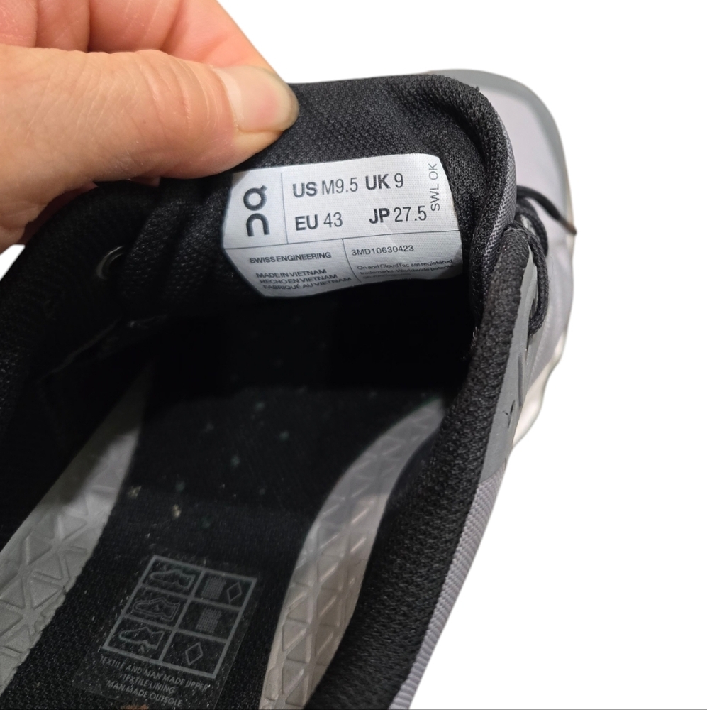 LOEWE x On Cloudventure Gray Running Shoes Limited Edition Excellent!! - Picture 8 of 10